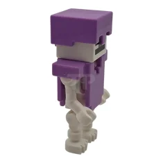 LEGO Skeleton, Minecraft - Medium Lavender Armor and Helmet