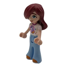 LEGO Friends Paisley - White Unicorn T-shirt, Bright Light Blue Trousers…