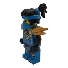 LEGO Nya - Dragons Rising, Tunika mit Drachenkopf, Haare, breiter Perlengold-Schulterpanzer