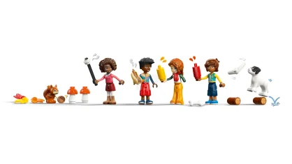 LEGO Gezellige boshut in de herfst