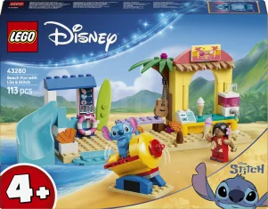 LEGO Strandplezier met Lilo en Stitch