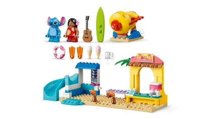 LEGO Strandplezier met Lilo en Stitch