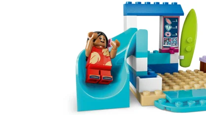 LEGO Strandplezier met Lilo en Stitch