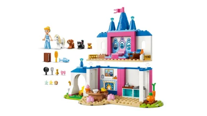 LEGO Assepoesters kasteel met dierenvriendjes