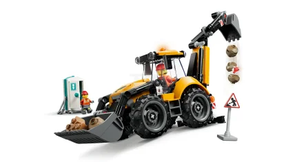 LEGO Gele graaflaadmachine