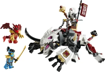LEGO Zilvar en Grimtak het Drakenbeest