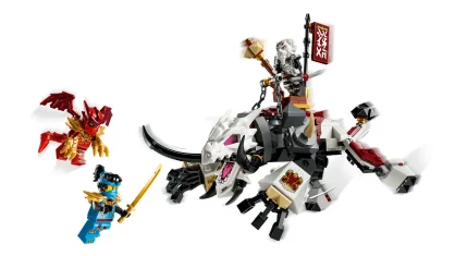 LEGO Zilvar en Grimtak het Drakenbeest