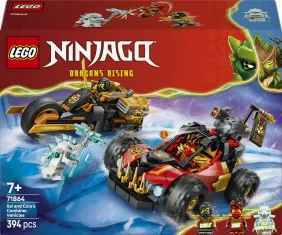 LEGO Kai en Cole's combivoertuigen