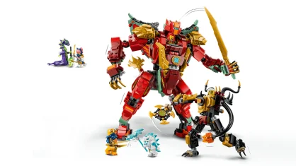 LEGO Wyldfyre's transformerende drakenmecha
