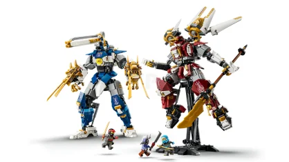 LEGO De Twee Torenhoge Mecha
