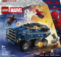 LEGO Spider-Man achtervolging van gevangenistransport