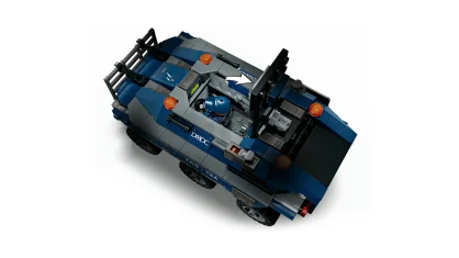 LEGO Spider-Man achtervolging van gevangenistransport