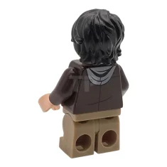 LEGO Harry Potter - Dunkelbraune offene Jacke, dunkelbraune mittlere Beine