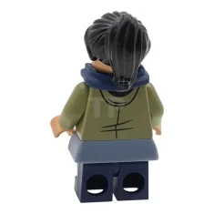 LEGO Cho Chang - Olivgrüne Jacke, dunkelblaue mittlere Beine