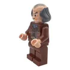 LEGO Argus Filch - Glatze auf dem Kopf, rotbraune Jacke, schlichte…
