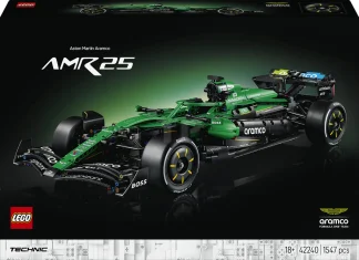 LEGO Aston Martin Aramco AMR25 F1® auto