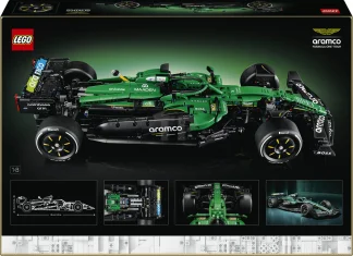 LEGO Aston Martin Aramco AMR25 F1® auto