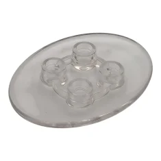 LEGO Plate, Round 3 x 4 Oval with 4 Studs in…