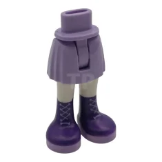 LEGO Mini Doll Hips and Skirt with Molded White Legs and…