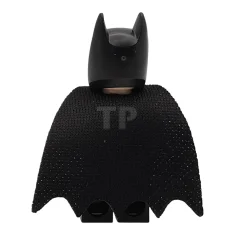 LEGO Batman - Dunkelblaugrauer Anzug, Kutte mit weißen Augen, schwarze Stiefel