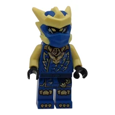 LEGO Jay - Dragons Rising, Tunika mit Drachenkopf, Helm