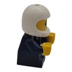 LEGO Driver Junior - Dark Blue Body, White Helmet (Police Officer)