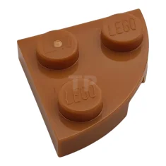 LEGO Plate, Round Corner 2 x 2