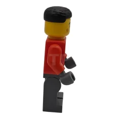 LEGO Formula 1 Pit Crew Member - Male, Reddish Orange Racing…