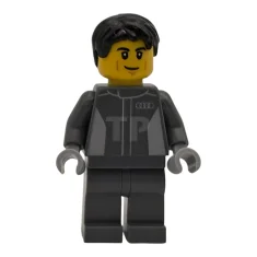 LEGO Audi Revolut F1 Team Driver - Male, Black Hair