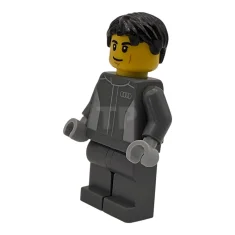 LEGO Audi Revolut F1 Team Driver - Male, Black Hair