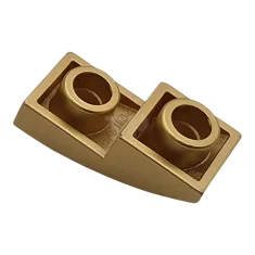 LEGO Pendenza 2 x 1 Curvo invertito