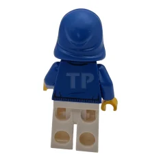 LEGO Voetbalspektakel - vrouw, blauwe hoodie met zwart FIFA WK 2026-logo,…