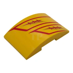 LEGO Slope 6 x 4 Double Curved with Stars and Stripes…
