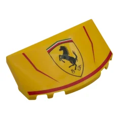 LEGO Parabrezza 3 x 6 x 1 1/3, curvo, con strisce…