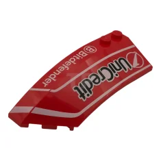 LEGO Shell 8 x 3 x 2 Wedge Left with UniCredit…