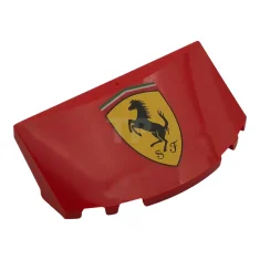 LEGO Windscreen 3 x 6 x 1 1/3 Curved with Ferrari…