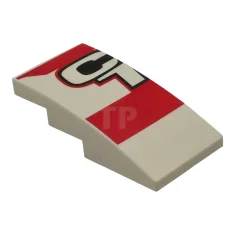 LEGO Slope 4 x 2 Curved with (part of) CL 16…