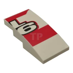 LEGO Slope 4 x 2 Curved with (part of) CL 16…