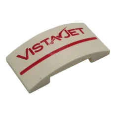 LEGO Slope 4 x 2 x 2/3 Double Curved with 'VISTAJET'…