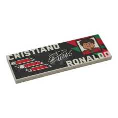 LEGO Carreau 2 x 6 avec le motif de la signature…