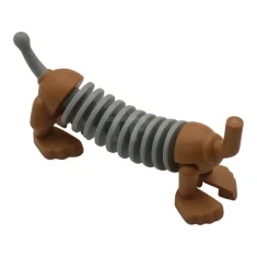 LEGO Juguete de arrastre para perros con forma de dachshund (cuerpo…