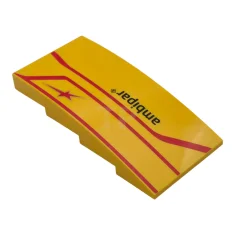 LEGO Slope 8 x 4 x 1 2/3 Curved with 'ambipar',…