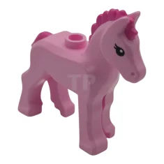 LEGO Horse, Baby Foal with Stud on Back with Molded Dark…