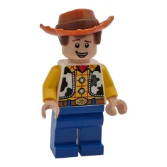 LEGO Woody - Gambe lisce, fossetta sul mento color torrone