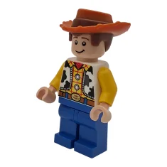 LEGO Woody - Gambe lisce, fossetta sul mento color torrone