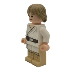LEGO Luke Skywalker - Tatooine, Dark Tan Hair