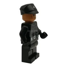 LEGO Imperial Shuttle Pilot - Medium Nougat Head, Imperial Officer Cap