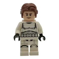 LEGO Han Solo - Stormtrooper Outfit, Printed Legs, Shoulder Belts, Smile…