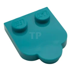 LEGO Tile, Modified 2 x 2 with Studs on Edge, Rounded…