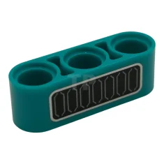 LEGO Technic, bras de levage épais 1 x 3 avec motif…